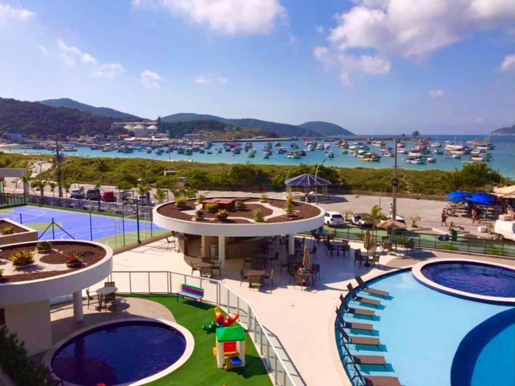 Cobertura Pe Na Areia Com Piscina Privativa E Vista Mar Na Praia Dos Anjos, Arraial Do Cabo, Para Ate 8 Pessoas 외부 사진