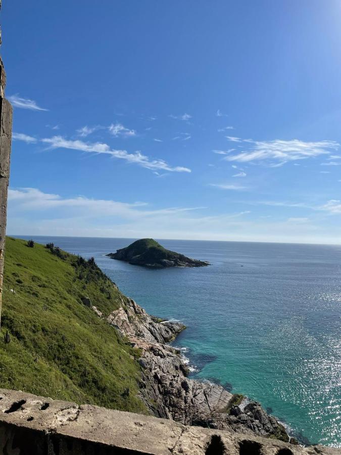 Cobertura Pe Na Areia Com Piscina Privativa E Vista Mar Na Praia Dos Anjos, Arraial Do Cabo, Para Ate 8 Pessoas 외부 사진